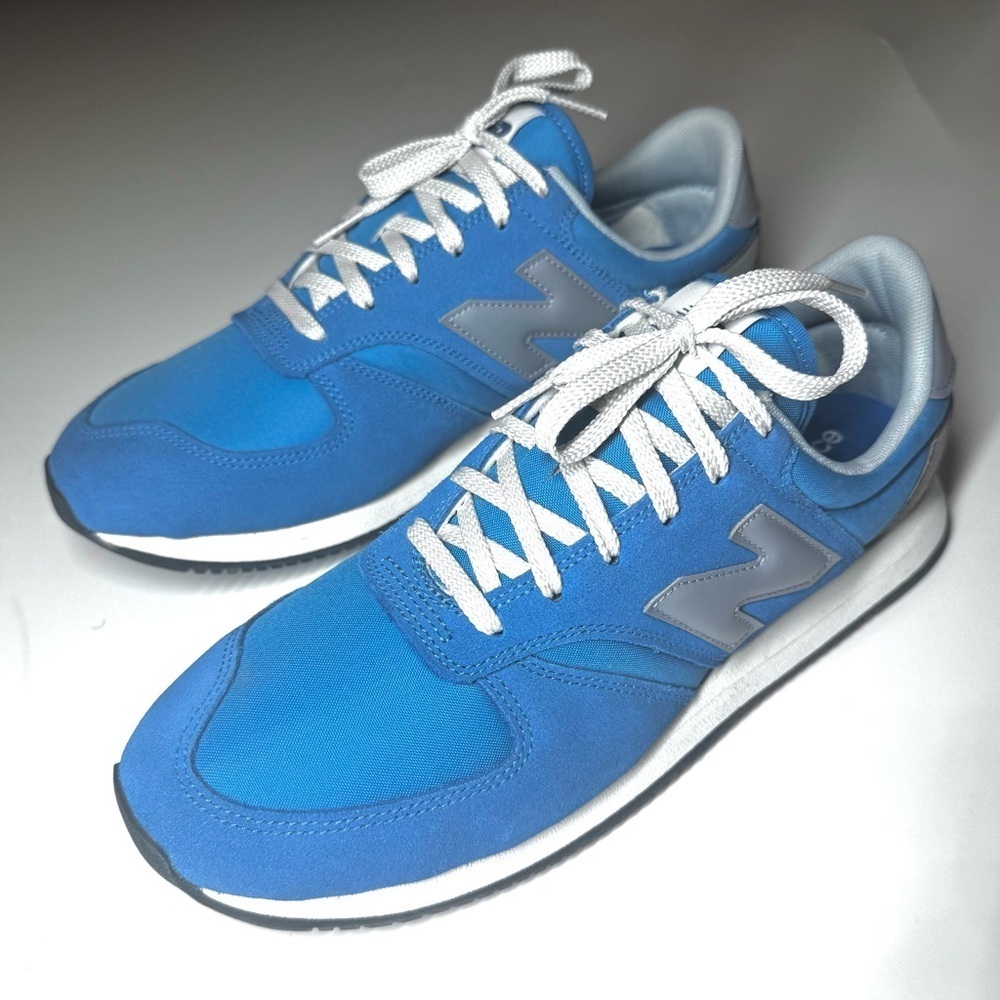 New Balance Men’s 420 Blue Gray Retro Athletic sneakers Shoes Size- 10 - Picture 1 of 9